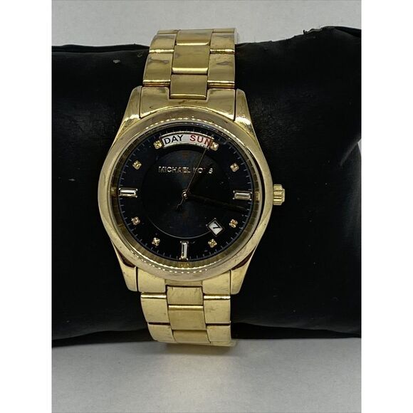 Michael Kors Colette MK6070 Women's Gold Stainless Steel Analog Dial Watch MP728 - Picture 4 of 12